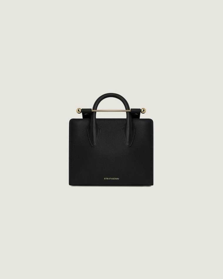 Strathberry Black Small & Mini Bags Nano Tote Women - Image 2