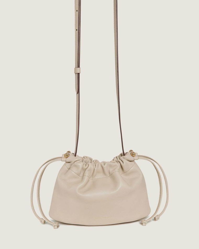 Strathberry Charlotte Drawstring Small & Mini Bags Women Oat - Image 4