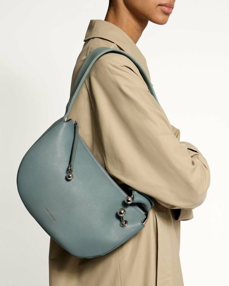 Strathberry Halo Stone Blue Women Shoulder Bags