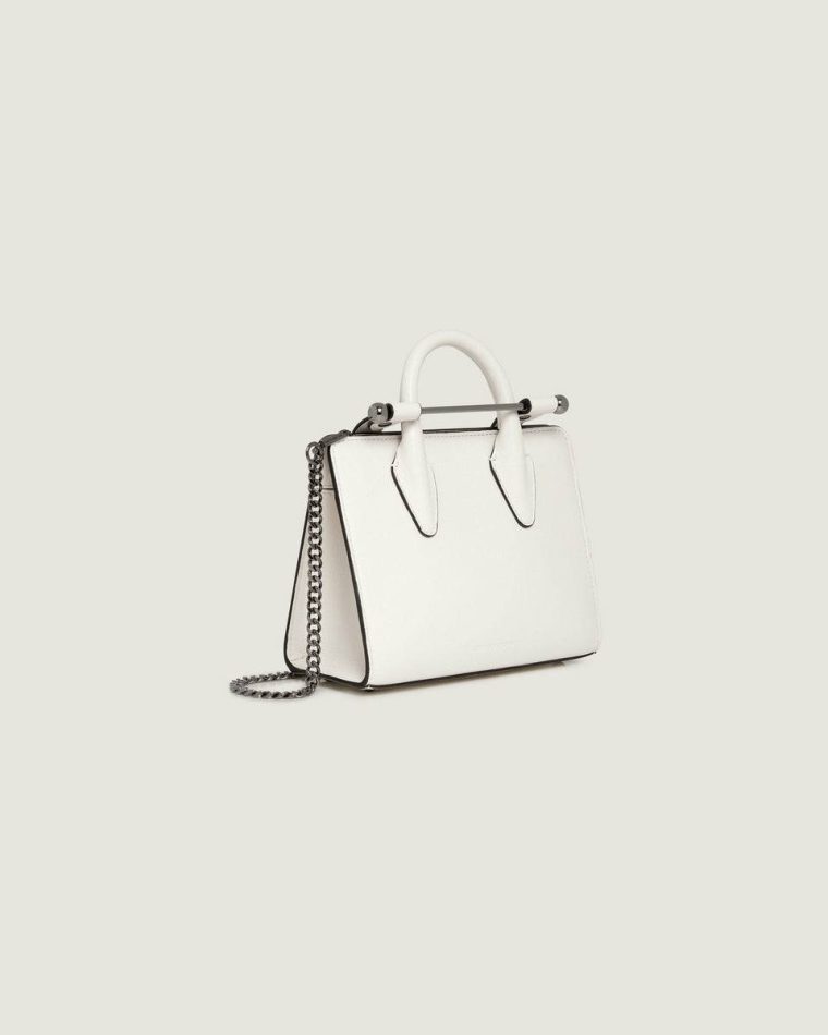 Strathberry Nano Tote White Totes & Top Handle Bags Women - Image 2