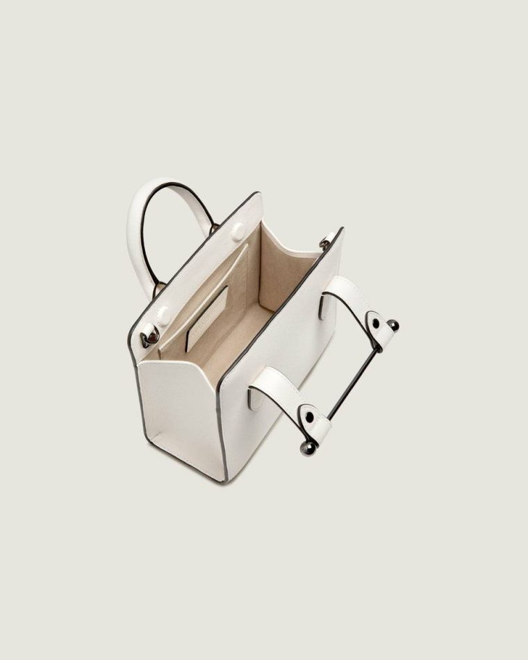 Strathberry Nano Tote White Totes & Top Handle Bags Women - Image 5