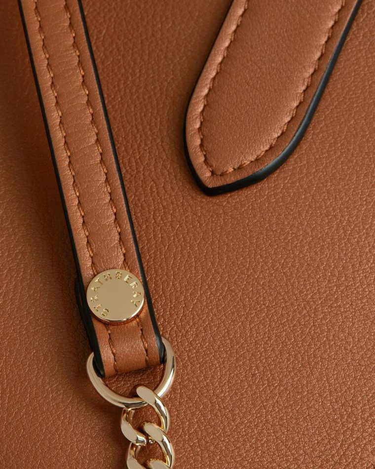 Strathberry Nano Tote Women Small & Mini Bags Chestnut - Image 5