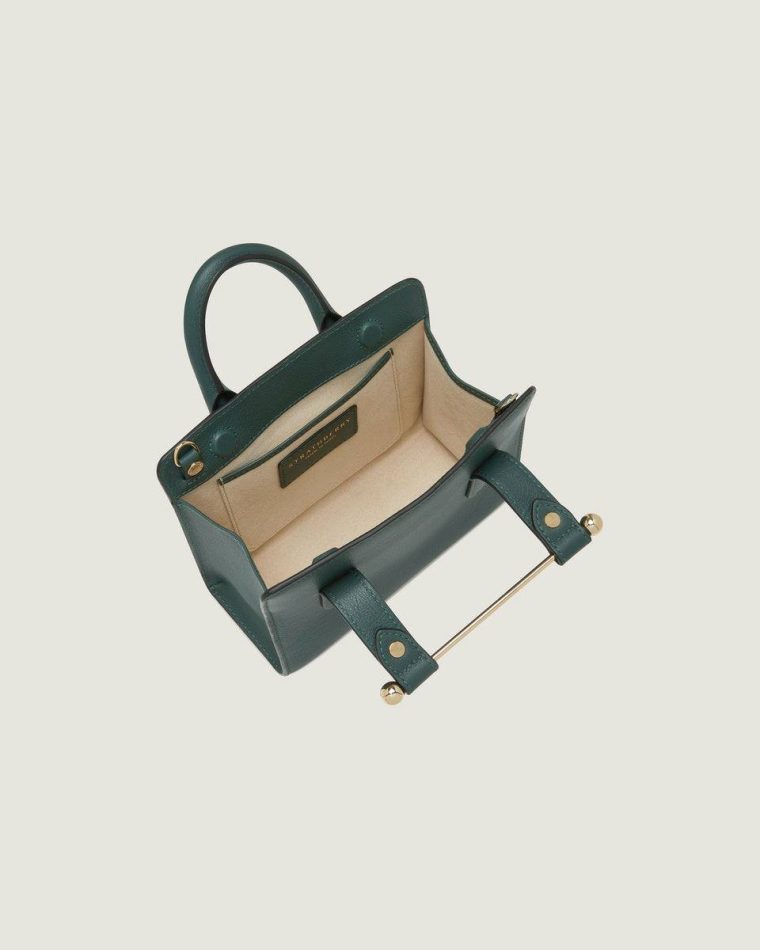 Strathberry Totes & Top Handle Bags Nano Tote Bottle Green Women - Image 5
