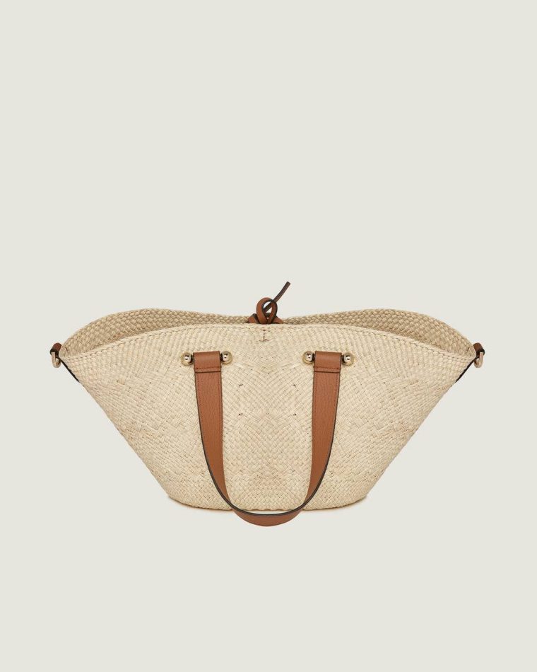 Strathberry Women Small Palm Basket Natural Iraca Palm Small & Mini Bags - Image 4
