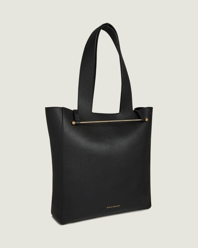 Strathberry Women Totes & Top Handle Bags Melody Tote Black - Image 2