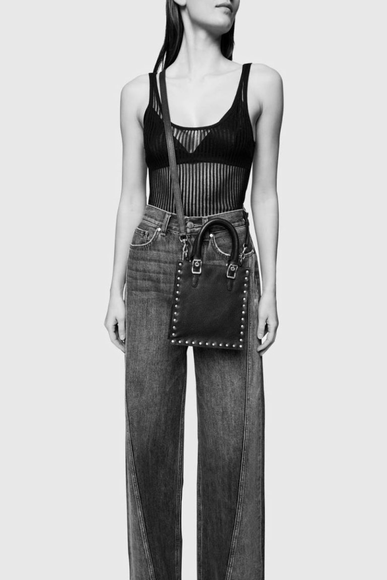 Studded Mini Tote Tote Bag Porcelain Women Rebecca Minkoff - Image 4
