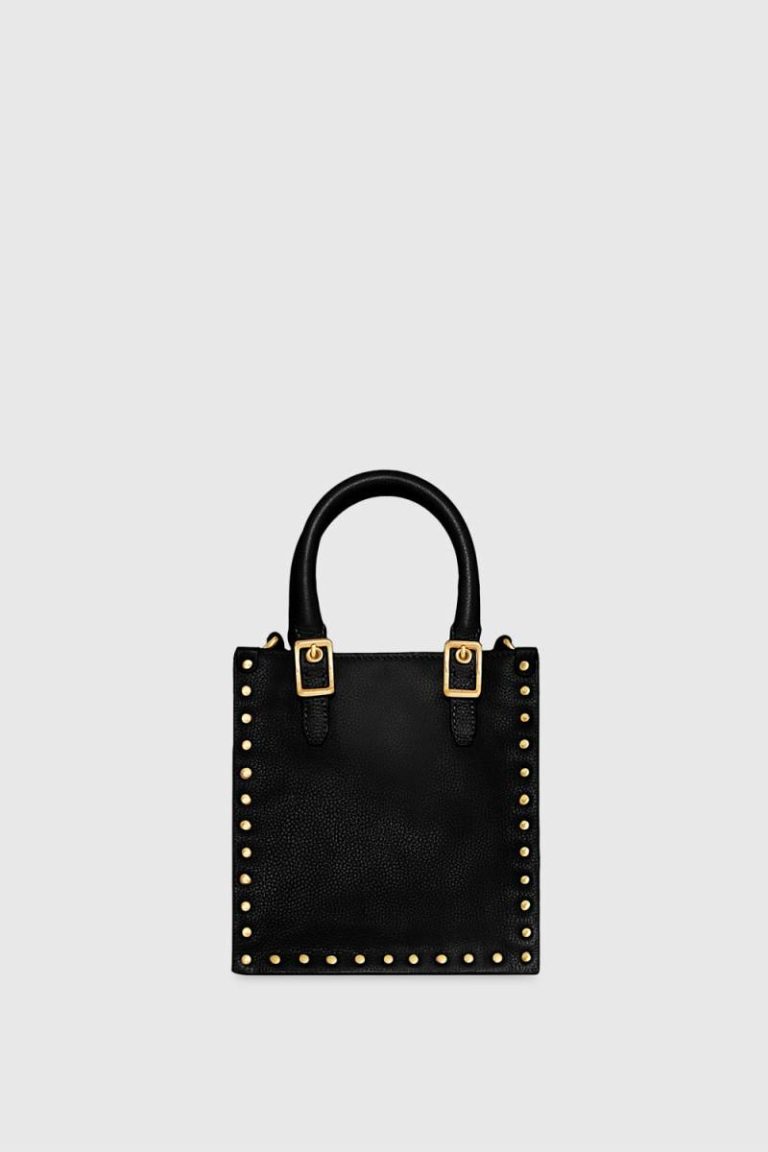 Studded Mini Tote Tote Bag Porcelain Women Rebecca Minkoff