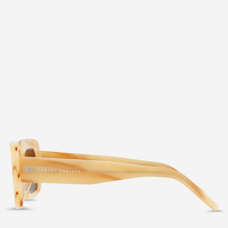 Sunglasses Blonde Status Anxiety Women Unyielding Sunglasses - Blonde - Image 3