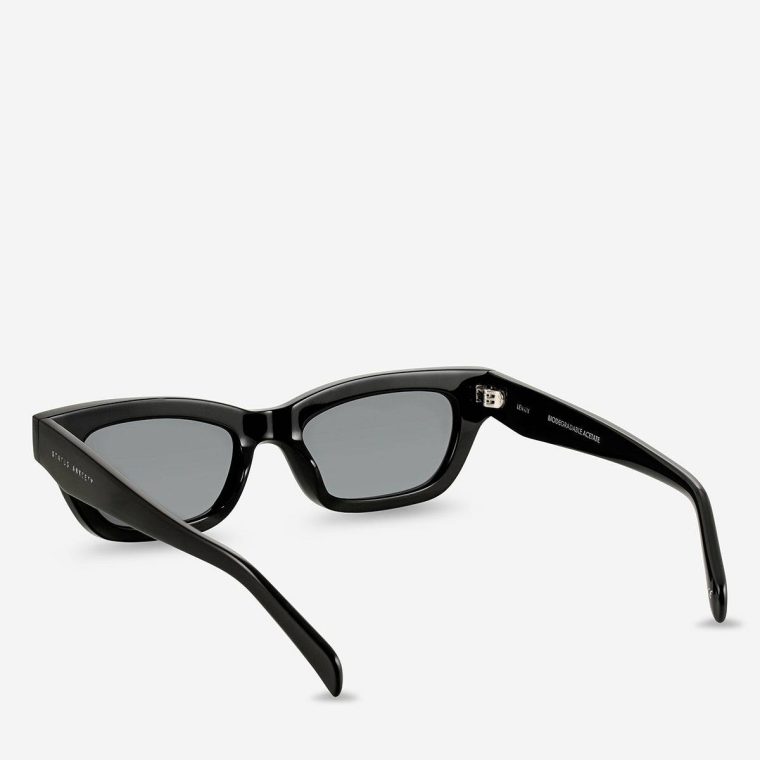 Sunglasses Levity Sunglasses - Black Women Status Anxiety Black - Image 4
