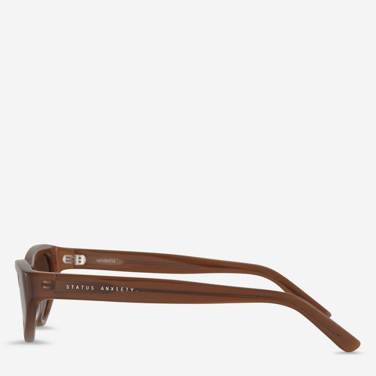 Sunglasses Mindless Sunglasses - Brown Brown Status Anxiety Women - Image 3