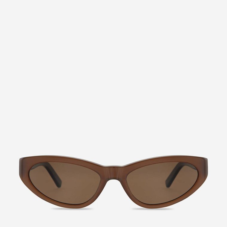 Sunglasses Mindless Sunglasses - Brown Brown Status Anxiety Women