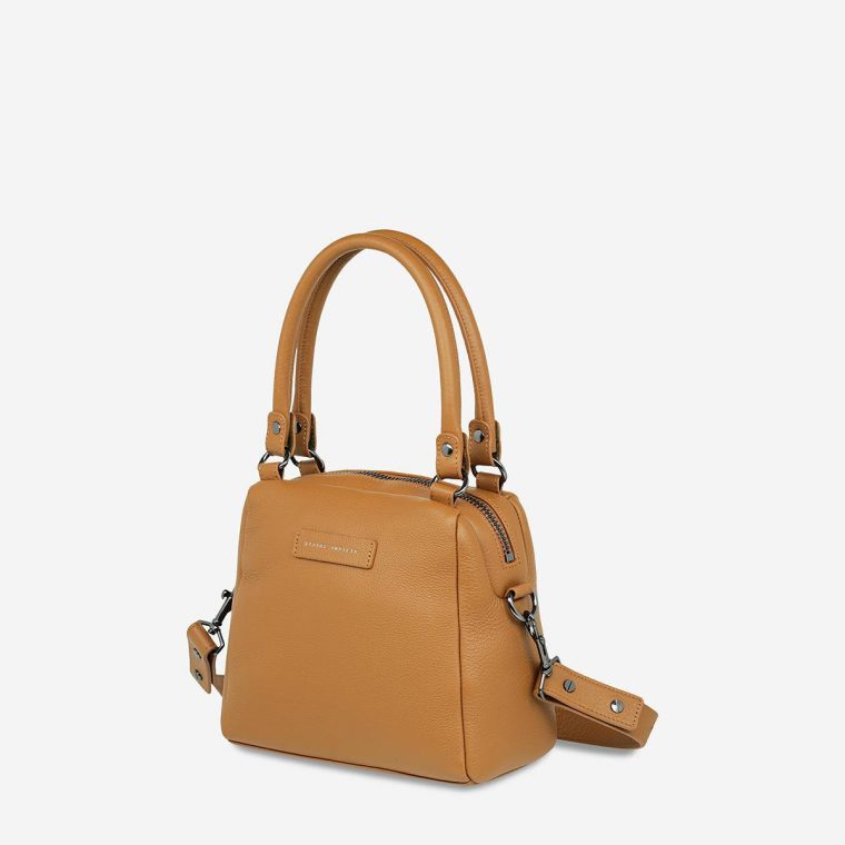 Tan Mini Mountains Bag - Tan Women Handbags Status Anxiety - Image 3