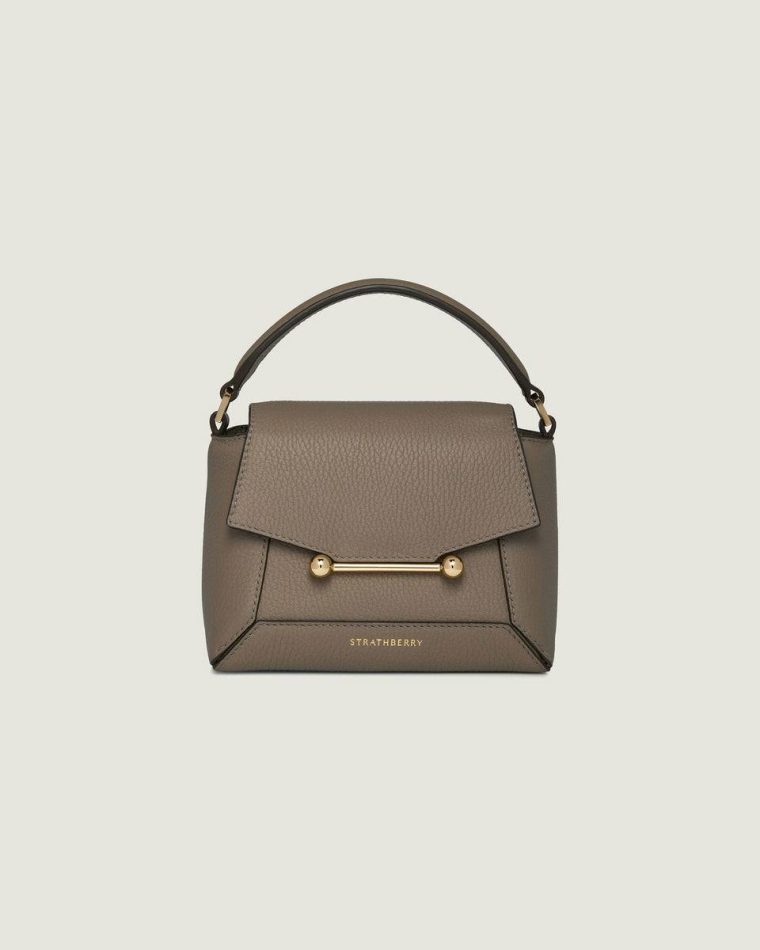 Taupe Mosaic Nano Women Strathberry Small & Mini Bags - Image 3