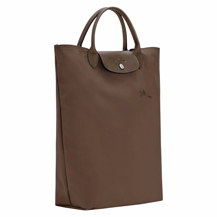 Terra Women Handbags Le Pliage Green M Tote Bag Terra - Canvas Longchamp - Image 3
