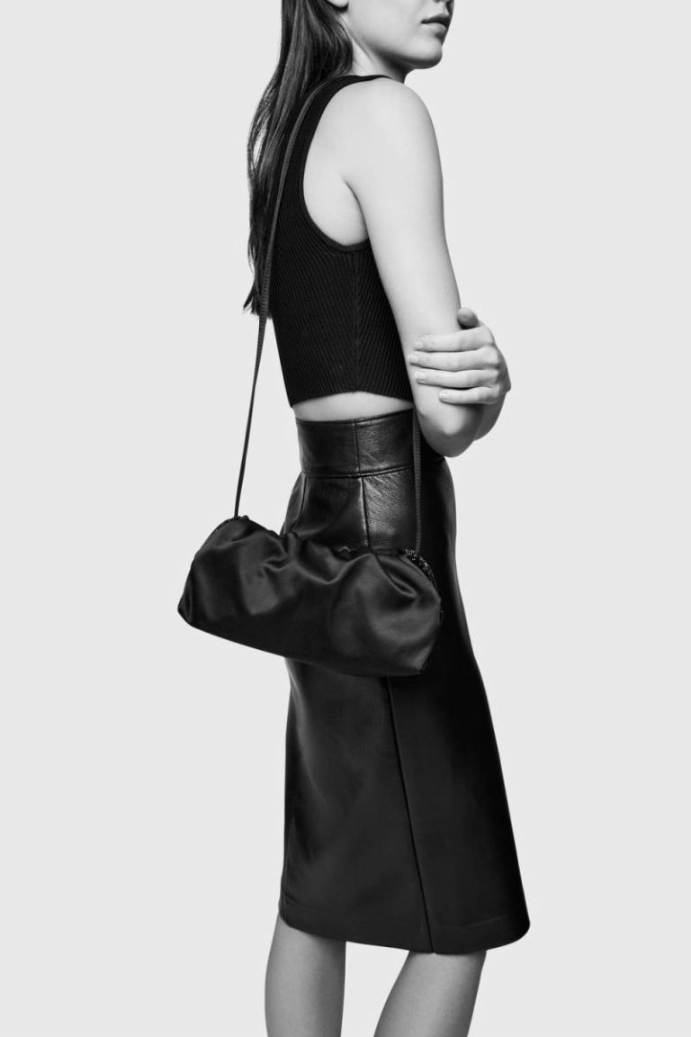 Tied Up Clutch Women Clutch Rebecca Minkoff Silver - Image 4