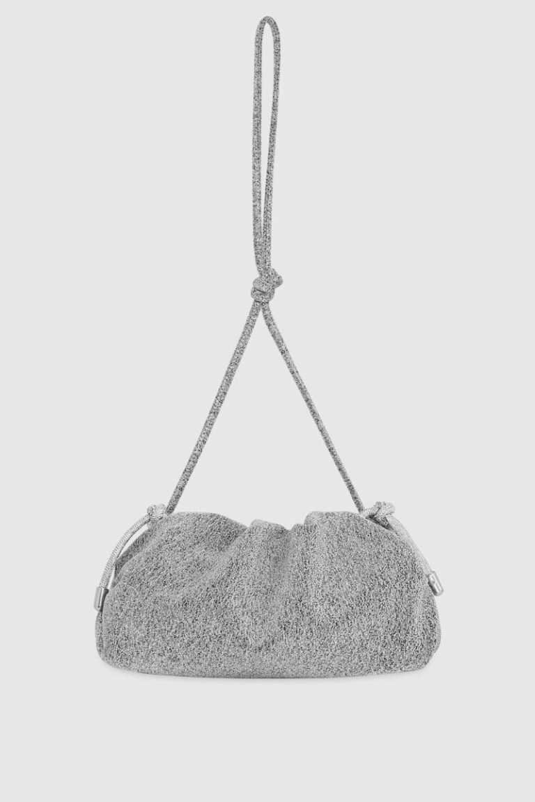 Tied Up Clutch Women Clutch Rebecca Minkoff Silver