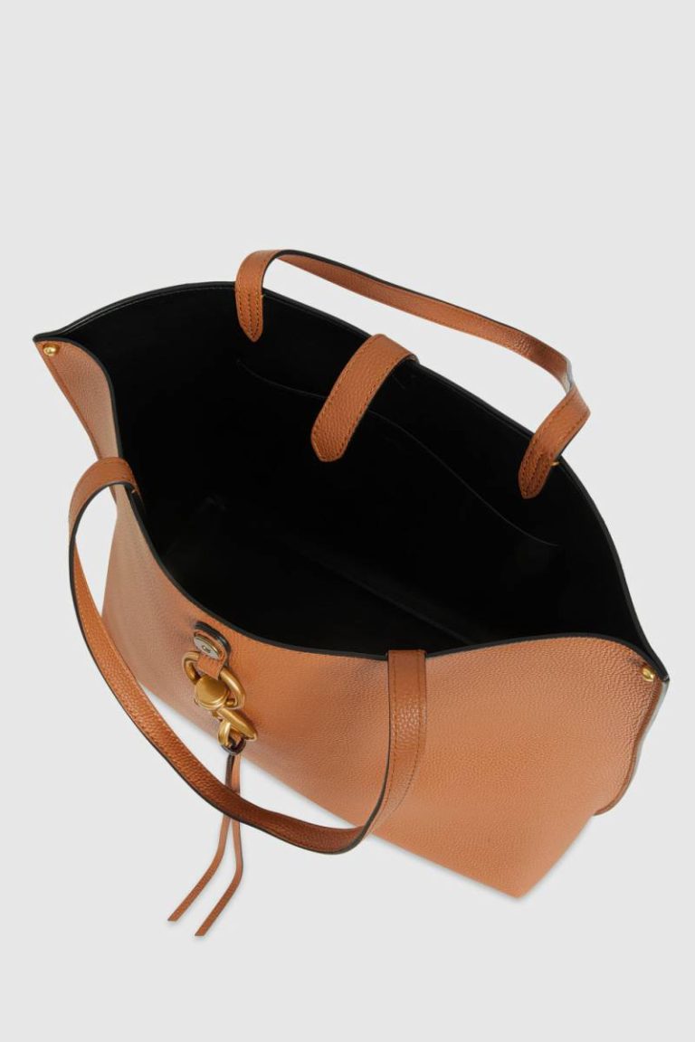 Tote Bag Caramello-Antique-Brass Rebecca Minkoff Women Megan Tote Bag - Caramello - Image 3