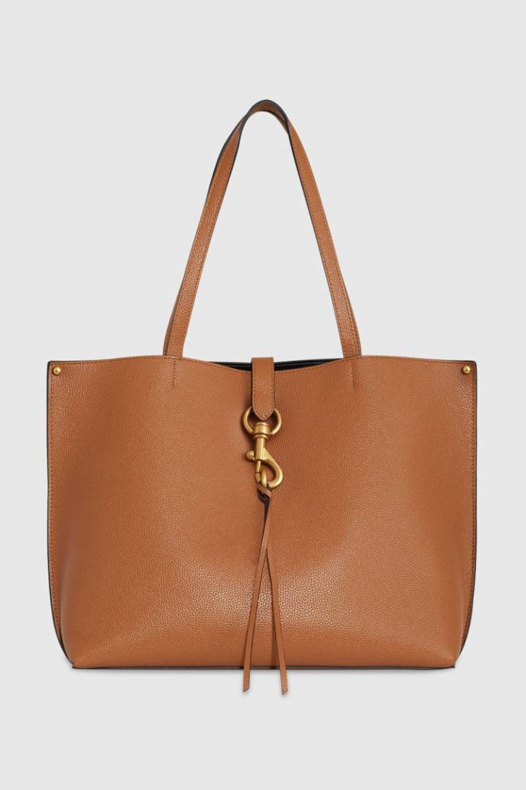 Tote Bag Caramello-Antique-Brass Rebecca Minkoff Women Megan Tote Bag - Caramello