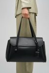 Totes Oroton Black Sabine Worker Tote Womne - Image 2