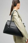 Totes Oroton Black Sabine Worker Tote Womne - Image 3