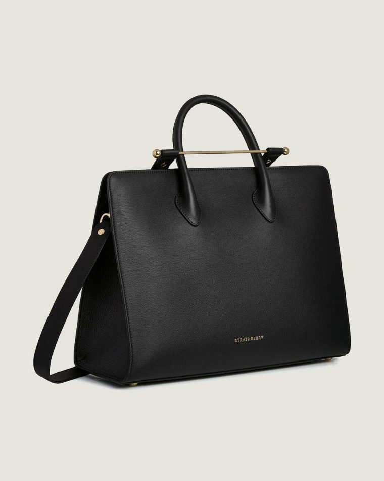 Totes & Top Handle Bags Tote Women Black Strathberry - Image 2