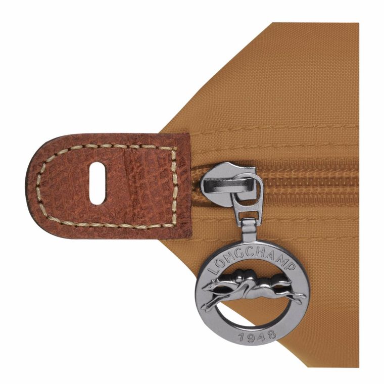 Travel Bags Le Pliage Original L Travel Bag Fawn - Recycled Canvas Longchamp Women Fawn - Image 5
