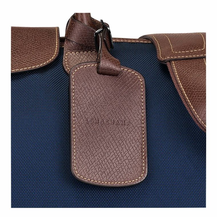 Travel Bags Longchamp Boxford L Travel Bag Blue - Recycled Canvas Blue Women - Image 5