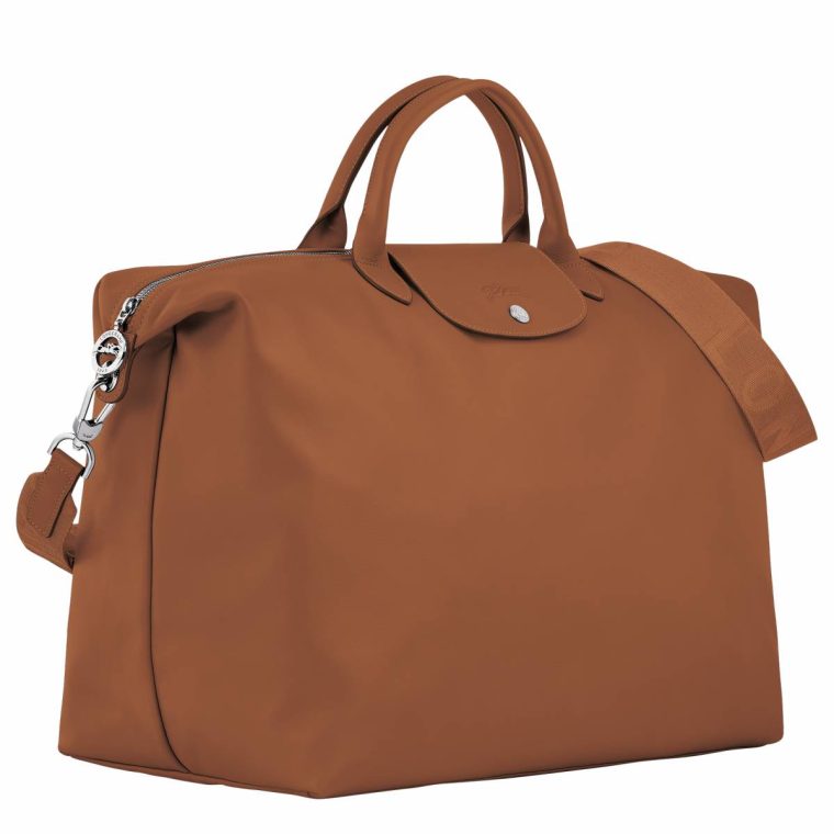 Travel Bags Longchamp Cognac Le Pliage Xtra L Travel Bag Cognac - Leather Women - Image 3