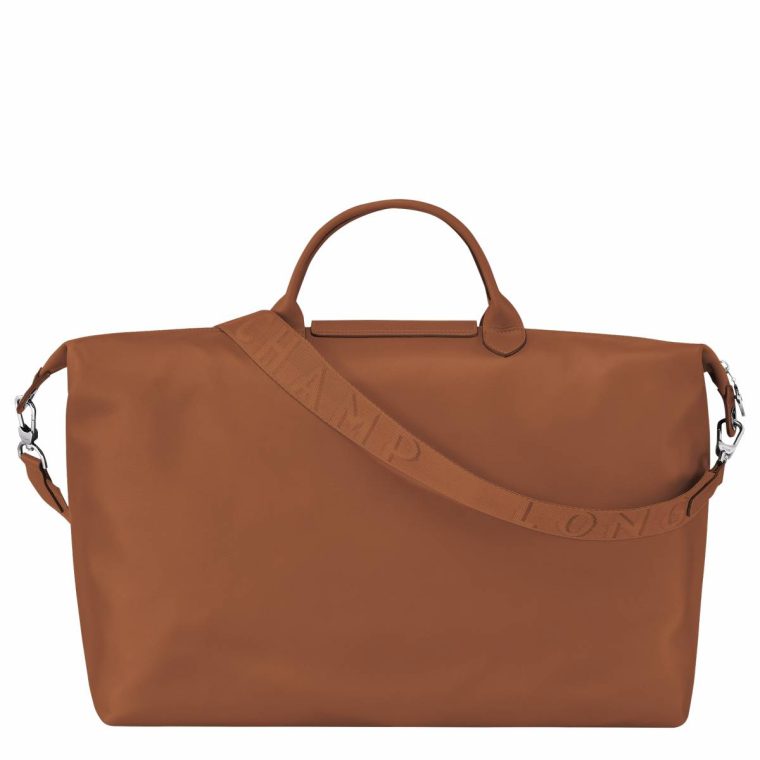 Travel Bags Longchamp Cognac Le Pliage Xtra L Travel Bag Cognac - Leather Women - Image 4