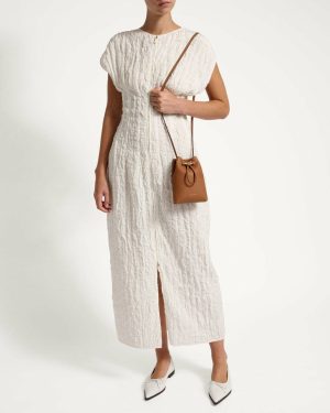 Travel Bags Osette Midi Pouch Strathberry Tan Women