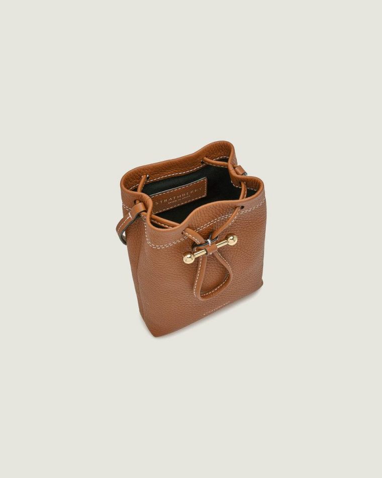 Travel Bags Osette Midi Pouch Strathberry Tan Women - Image 5