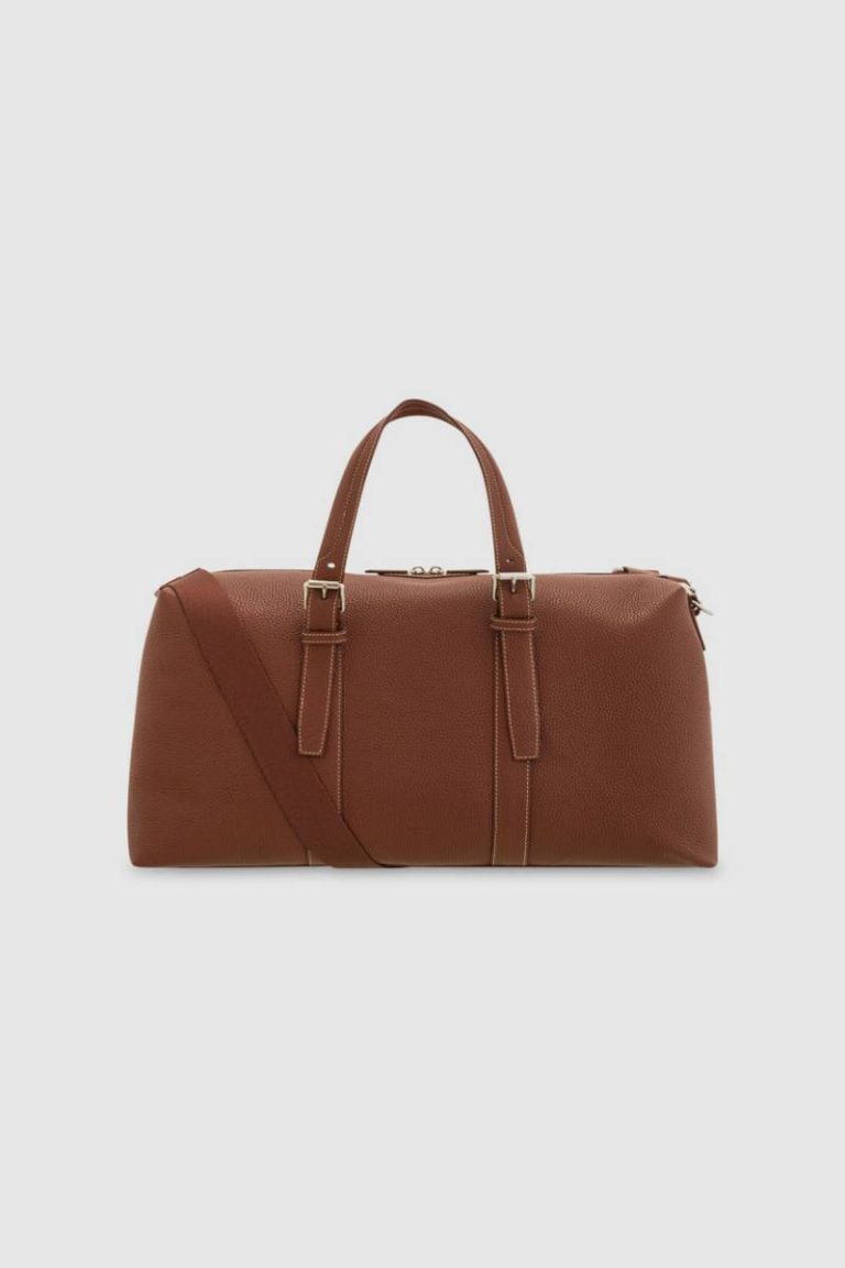 Travel Marcus Weekender Oroton Dark Whiskey Womne