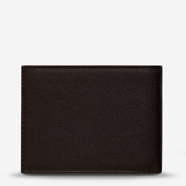 Tri-Fold Status Anxiety Noah Wallet - Chocolate Chocolate Men - Image 2