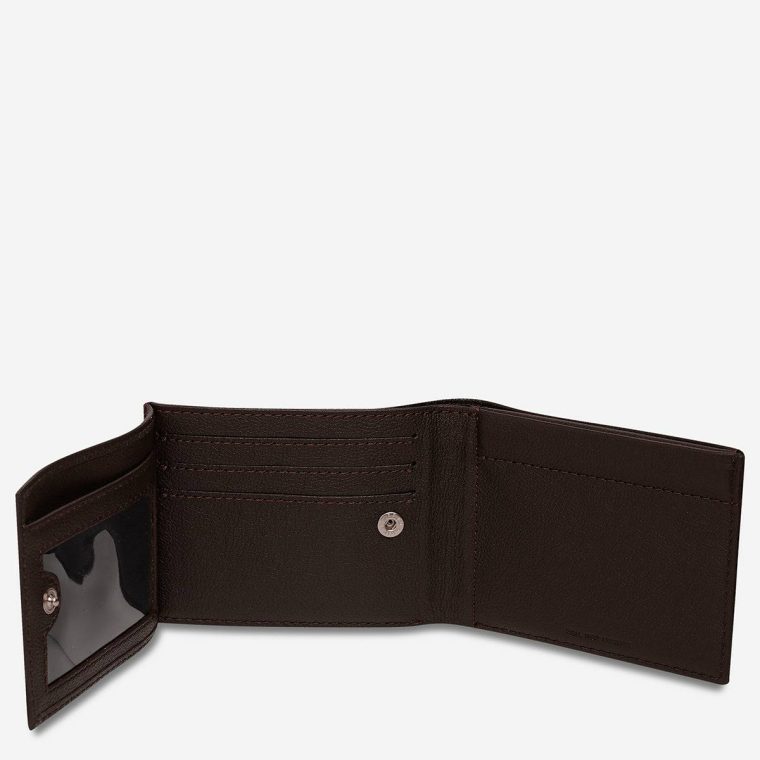 Tri-Fold Status Anxiety Noah Wallet - Chocolate Chocolate Men - Image 4