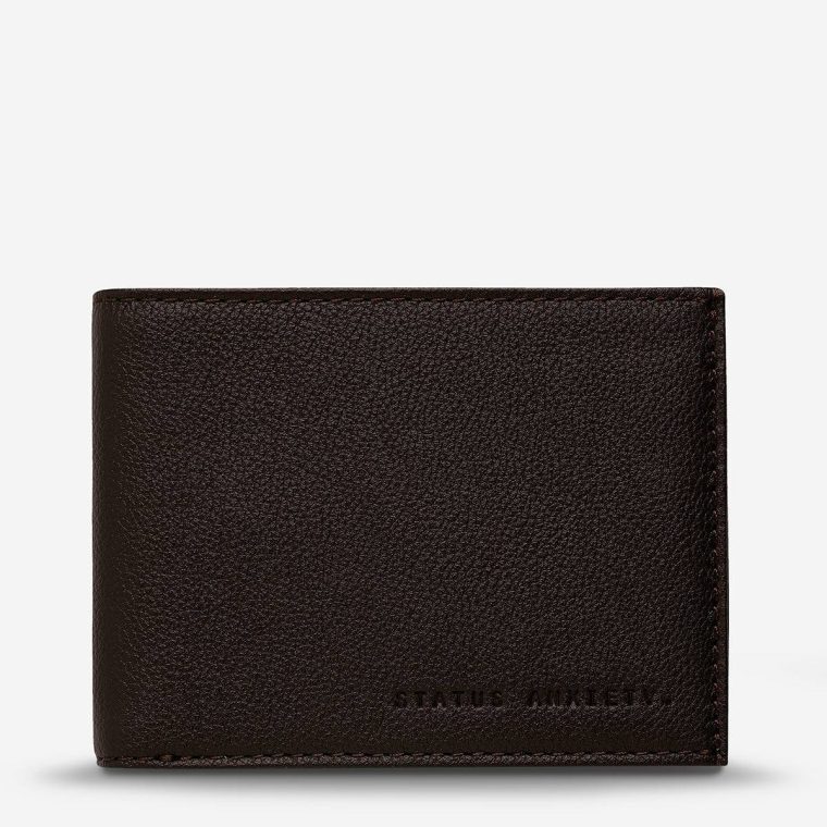 Tri-Fold Status Anxiety Noah Wallet - Chocolate Chocolate Men