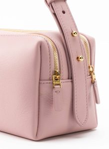 Trousse Pebbled Leather Pink Elleme Pink Women Trousse - Image 3