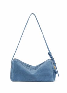 Trousse Suede Marine Default Title Women Elleme Trousse