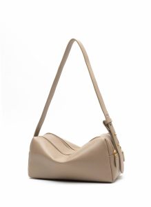 Trousse Taupe Trousse Leather Taupe Women Elleme - Image 3