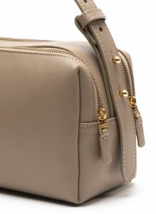 Trousse Taupe Trousse Leather Taupe Women Elleme - Image 5