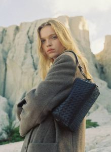 Trousse Women Trousse Woven Leather Dark Brown-Pre Order Delivery In 3 Weeks Default Title Elleme - Image 2