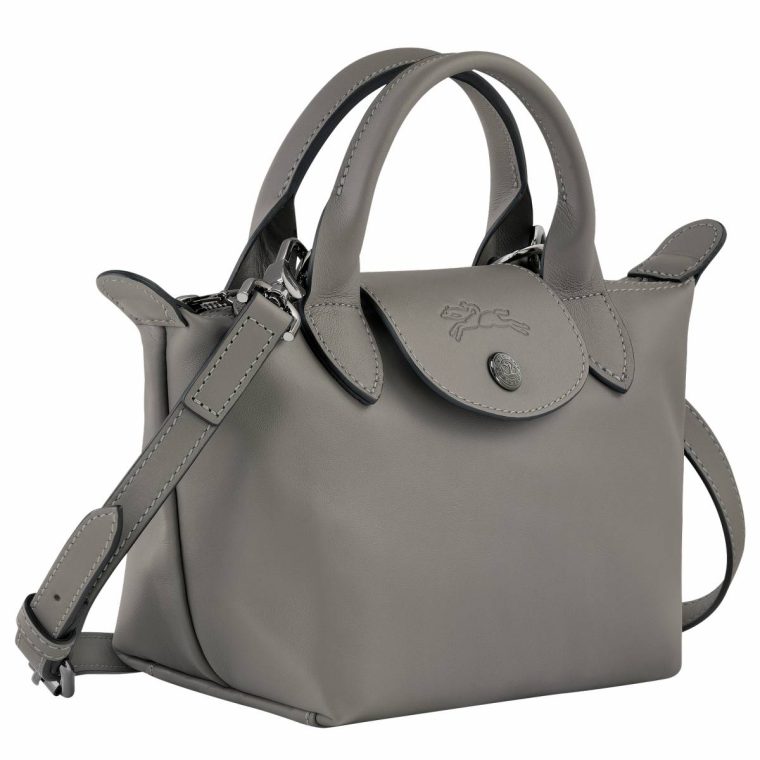 Turtledove Leather Bags Longchamp Le Pliage Xtra Xs Handbag Turtledove - Leather Women - Image 3
