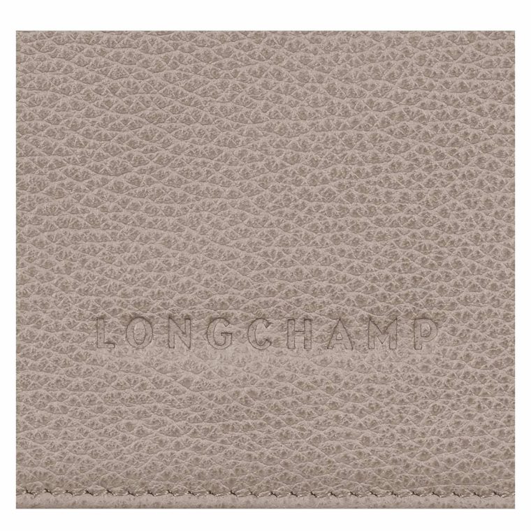Turtledove Leather Wallets Women Longchamp Le Foulonné Wallet Turtledove - Leather - Image 4