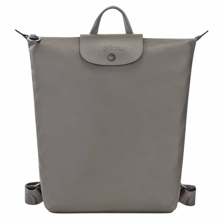 Turtledove Longchamp Women Le Pliage Xtra M Backpack Turtledove - Leather Leather Bags
