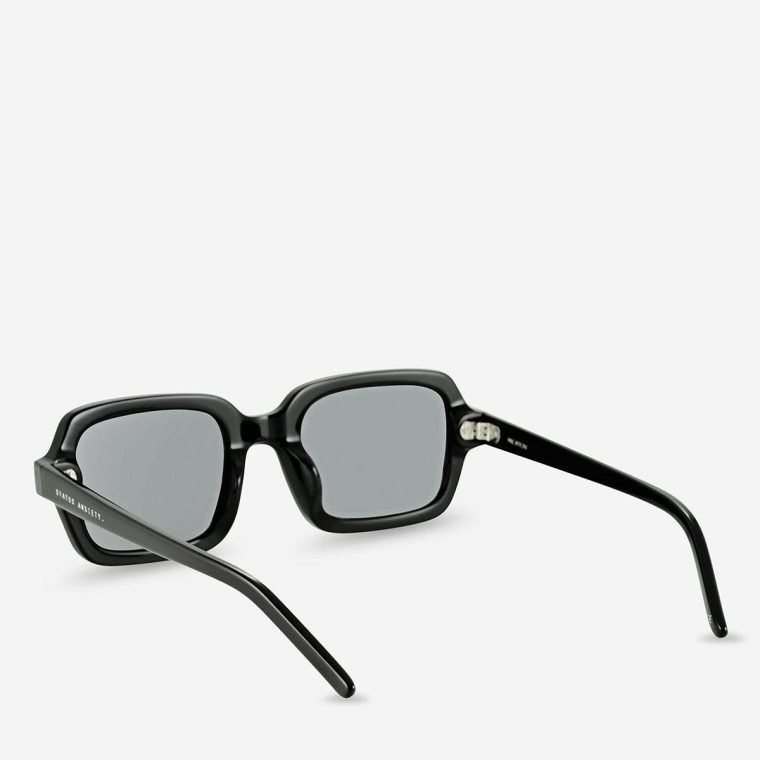 Vacation Sunglasses - Black Status Anxiety Sunglasses Women Black - Image 4