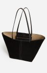 Vanessa Bruno Black Shoulder Bags Large Calf Leather Daily Tote 100% Cowhide Leather Women - Image 3