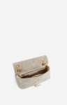 Vanessa Bruno Small Linen Moon Bag Made In Italy Quilted Bags Women Sand - Image 3