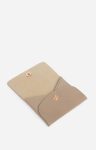 Vanessa Bruno Taupe Women Wallet Leather Purse In Cowhide Leather - Image 3