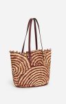 Vanessa Bruno Women Burgundy Shoulder Bags Raffia Basket In Raffia - Image 2