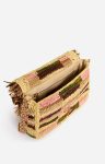 Vanessa Bruno Women Crossbody Bags Multico / Yellow Medium Raffia Moon Bag In Raffia - Image 2