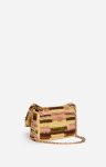 Vanessa Bruno Women Crossbody Bags Multico / Yellow Medium Raffia Moon Bag In Raffia - Image 3